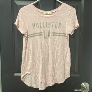 Light Pink Hollister short sleeve tee